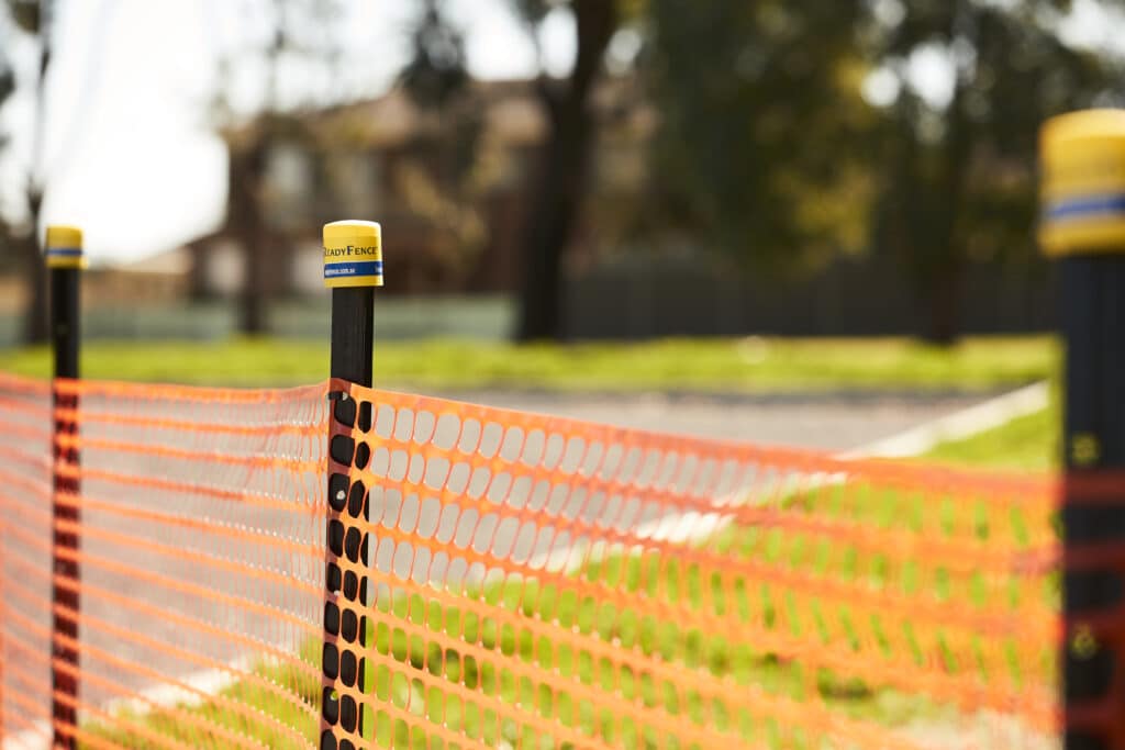 Plastic Barrier Mesh System - Readyfence.com.au